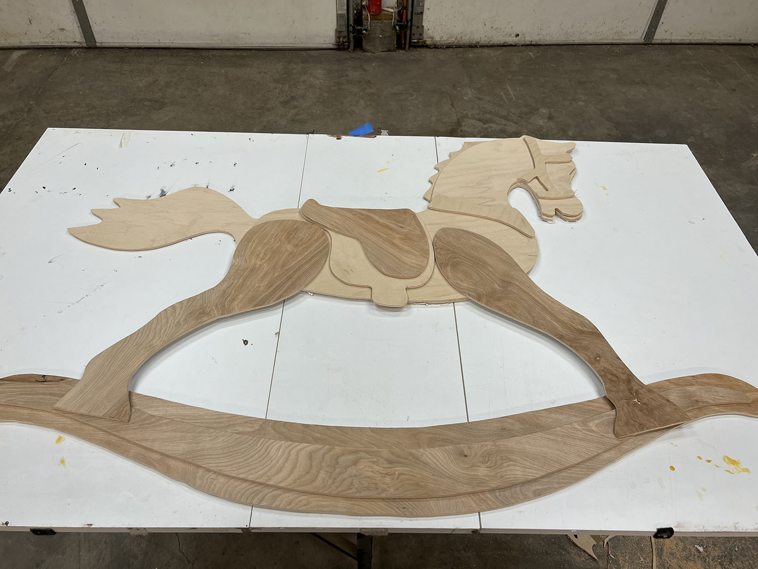 Wooden Rocking Horse Template