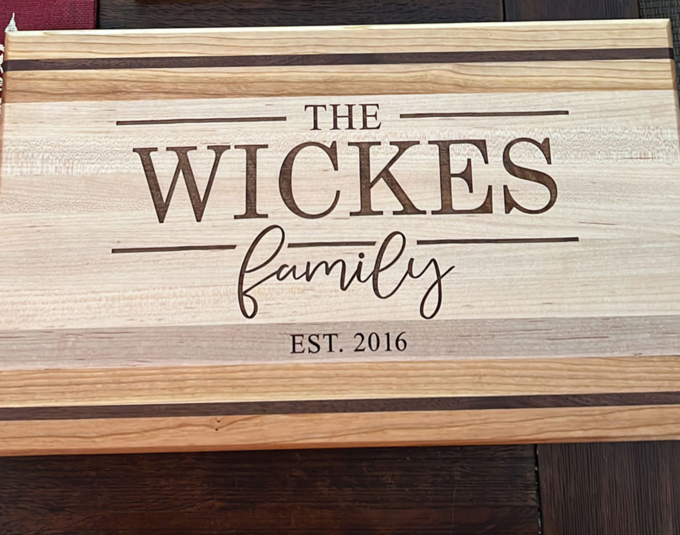 The Wickes Custom Cutting Board